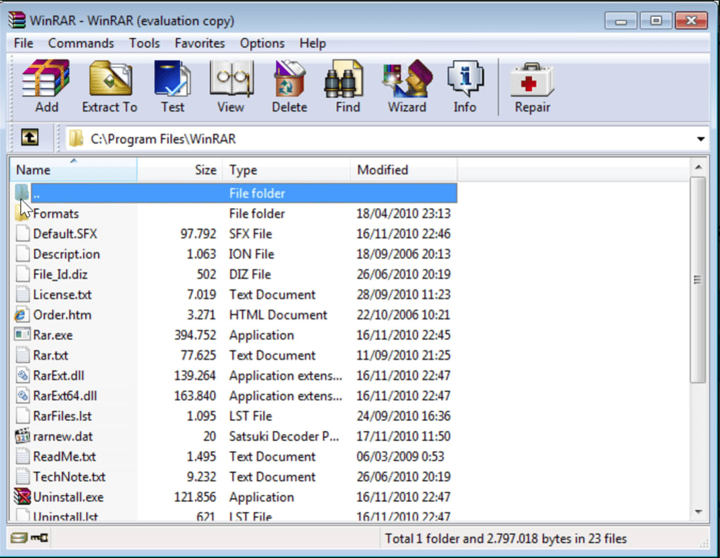 open rar files windows 7 no install